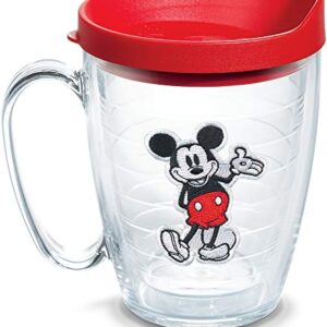 Tervis Disney - Original Mickey Made in USA Double Walled Insulated Tumbler Cup Keeps Drinks Cold & Hot, 16oz Mug, Classic