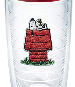 Tervis Peanuts™ - Snoopy Woodstock House Made in USA Double Walled Insulated Tumbler Travel Cup Keeps Drinks Cold & Hot, 16oz, Classic