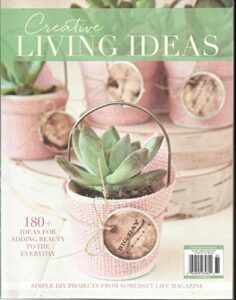 creative living ideas magazine, simple diy projects * + 180 + ideas issue, 2018 volume, 01 display until august, 27th 2018 ( please note: all these magazines are pet & smoke free magazines. no address label. (single issue magazine )