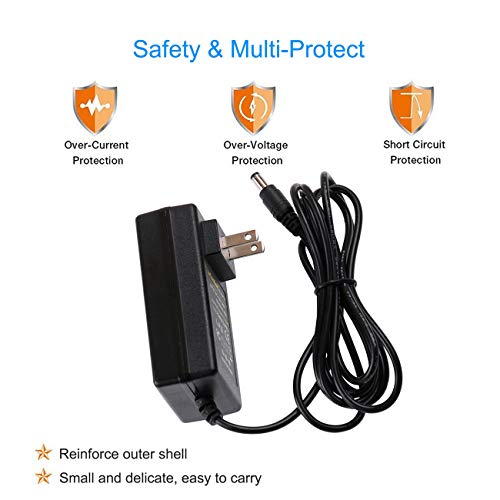 COOLM 48V Power Supply Adapter for Cisco IP Phone 8811 8841 8851 8861 8961 9951 9971 CP-8861-3PCC-K9, IP Phone Power Supply for Cisco Power Cube 4 8900 9900 8800 Series CP-PWR-Cube-4