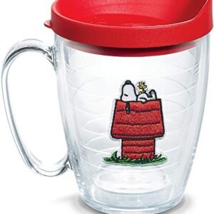 Tervis Peanuts™ - Snoopy Woodstock House Made in USA Double Walled Insulated Tumbler Travel Cup Keeps Drinks Cold & Hot, 16oz Mug, Classic