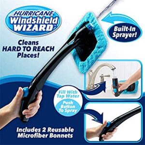 Hurricane Windshield Wizard Car Window Cleaner Kit - Windscreen Glass Reusable by Panroda