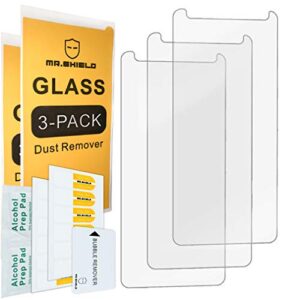 Mr.Shield [3-Pack] Designed For Google (Pixel 4 XL) [Tempered Glass] Screen Protector [Japan Glass with 9H Hardness] with Lifetime Replacement