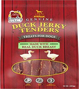 pet brands duck jerky tenders dog treat (ccj010)