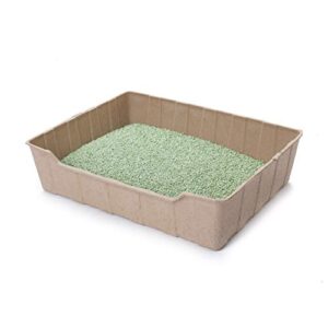 ZenKitty Disposable Litter Box 4 ct Bundle, Biodegradable