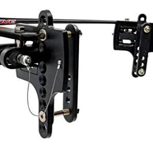 Camco Eaz-Lift ReCurve R3 800lb Weight Distribution Hitch | Features 1,000lb Max Tongue Weight Rating, 2-5/16-inch Ball has a 15,000lb Max Rating, and Adjustable Sway Control | (48782)