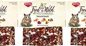 Kaytee 3 Pack of Food from The Wild Natural Snack, 2 Ounces Each, Foraging Treat for Hamsters, Gerbils, Rats and Mice