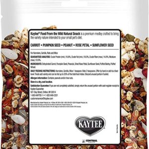 Kaytee 3 Pack of Food from The Wild Natural Snack, 2 Ounces Each, Foraging Treat for Hamsters, Gerbils, Rats and Mice