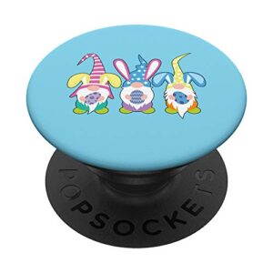 easter gnomes easter basket stuffer light blue popsockets popgrip: swappable grip for phones & tablets