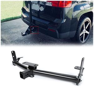 ecotric class iii tow trailer hitch compatible with 05-17 chevy equinox 10-17 gmc terrain 06-09 pontiac torrent 02-07 saturn vue (not the all-welded structure)