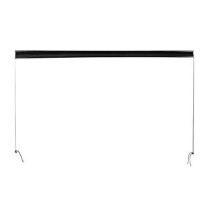 Camper Comfort Black RV Pleated Shade | Camper Blinds | RV Privacy Blinds | RV Solar Shade| Motor-Coach Shade (74" X 42")