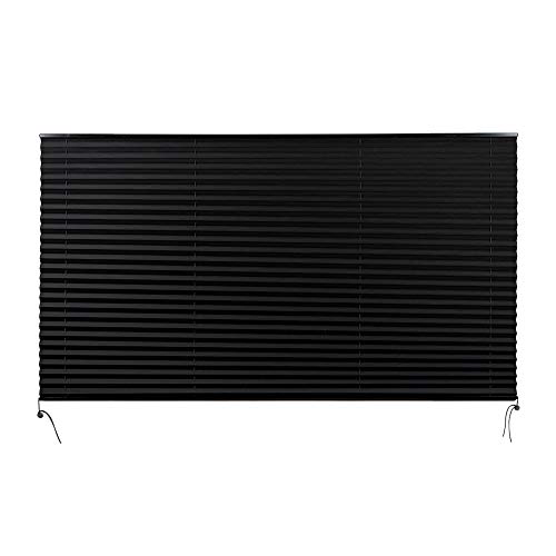 Camper Comfort Black RV Pleated Shade | Camper Blinds | RV Privacy Blinds | RV Solar Shade| Motor-Coach Shade (74" X 42")