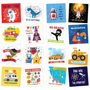 party profi lunch box notes for kids - 60 fun motivational and cute inspirational thinking of you cards for boys lunchbox