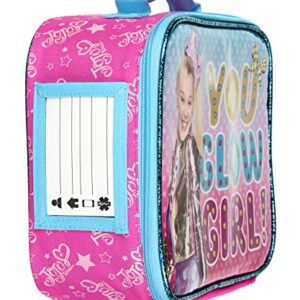 Jojo Siwa You Glow Girl Soft Kit Insulated Lunch Box Cooler