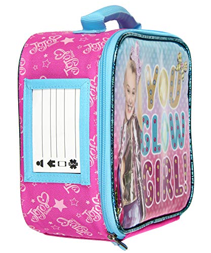 Jojo Siwa You Glow Girl Soft Kit Insulated Lunch Box Cooler