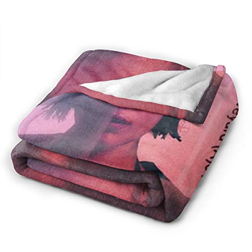 DonaldAPowell Halsey Flannel Fleece Blanket Ultra Soft Warm Cozy Plush Bed Blanket Lightweight Sofa Throw Blanket in Winter (Size 50" X 40",60"x50",80"x60"Inch)