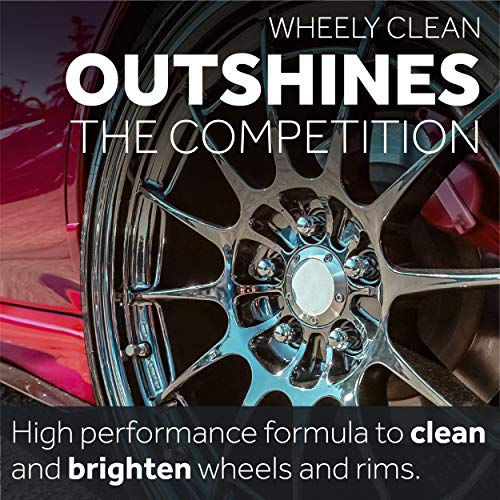 Dura-Coating Wheely Clean Professional Wheel Cleaner, 16 oz. – Ready-to-Use Car Wheel Cleaner, Highly Effective for Aluminum, Chrome and Clear Coated Wheels