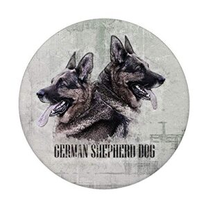 German Shepherd Dog - GSD PopSockets Grip and Stand for Phones and Tablets