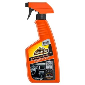 extreme shield protectant spray by armor all, interior car cleaner with uv protection against cracking and fading, 16 fl oz