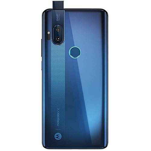 Motorola One Hyper 128GB + 4GB RAM, XT202-1, 6.5 FHD+, 64 MP Photos, LTE Factory Unlocked Smartphone - International Version (Blue Iceberg) (Renewed)