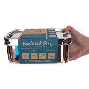 Ecolunchbox Stainless Steel Leak-proof Bento Box Rectangle