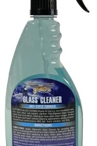 Gliptone Glass Cleaner with Anti Static, Repels Lint & Dust (22 Fl Oz)