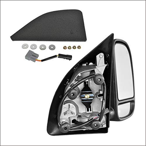 Perfit Zone Towing Mirrors Replacement Fit for 1999-2007 F250 F350 F450 F550 Super Duty 2001-2005 Excursion Pickup Truck Power Heated With Amber Signal in Pair