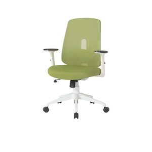 nouhaus palette ergonomic office chair comfortable swivel computer desk chair, lumbar adjust rolling chair. (green)