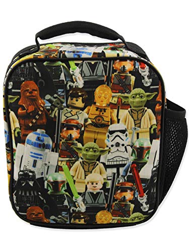 LEGO Star Wars Meal Holder, Boy's Girl's Adult Soft Insulated School Lunch Box (One Size, Lego Star Wars)