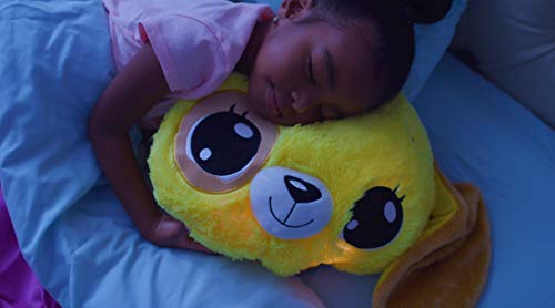 Lullabrites Monkey Pillow- Soothing Plush Animal that Lights Up with Many Colors and Sings Lullabies! A Night Light, and Friend All in One!