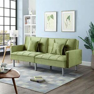 Legend Furniture, Sleeper, Sofa, Green