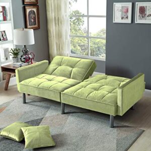 Legend Furniture, Sleeper, Sofa, Green