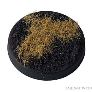 Stonehaven Miniatures Static Grass, Dry Brown - 2mm Length Fibers - Master Quality Base & Scenery Flock - Realistic Texture & Detail - for 28mm Scale Table Top War Game Miniatures - Made in USA