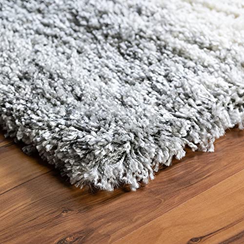 Rugs.com Soft Touch Shag Collection Area Rug – 5x8 Turquoise Shag Rug Perfect for Bedrooms, Dining Rooms, Living Rooms