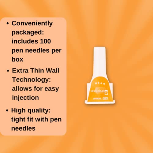 LiteTouch Pen Needle, 32Gx4mm, 100ct box