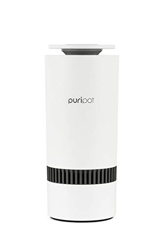 PURIPOT Mobile M1+ Portable/Personal Air Purifier for Car, Room, Office with USB, VOC Sensor, HEPA Filters Upgrade Version, Blue Light PCO, 23db, CES 2020 Innovation Award Winner from Las Vegas