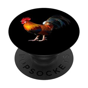 rooster country decor chicken gallo rooster popsockets swappable popgrip