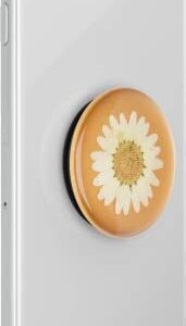 PopSockets Phone Grip with Expanding Kickstand, for Phone - White Daisy