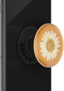 PopSockets Phone Grip with Expanding Kickstand, for Phone - White Daisy