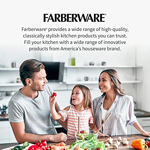 Farberware Edgekeeper 16-Piece Stainless Steel Knife Block Set with Built in Knife Sharpener, High Carbon-Stainless Steel Kitchen Knives, Razor-Sharp Knife Set, Black