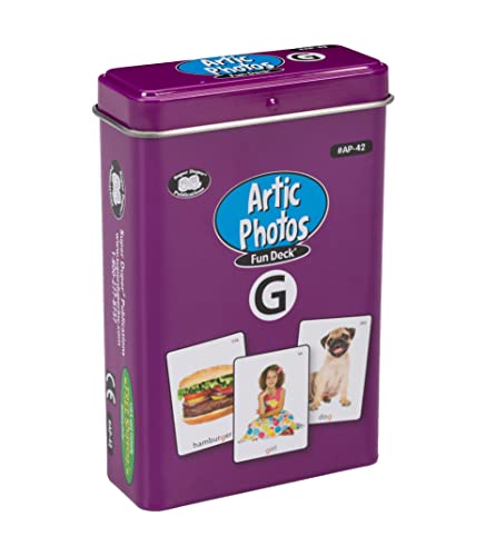 Super Duper Publications | Articulation Photos G Fun Deck Flash Cards | Educational Learning Resource for Children