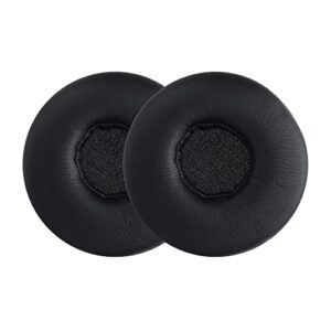 kwmobile ear pads compatible with akg n60nc wired earpads - 2x replacement for headphones - black