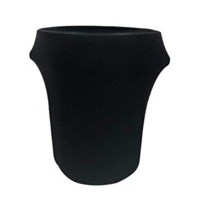 spandex & table linens spandex stretch trash can cover 55 gallon round