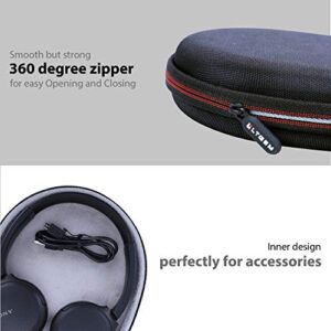 LTGEM Hard Case for Sony WH-CH520 / WH-CH510 Wireless On-Ear Headphones - Travel Protective Carrying Storage Bag