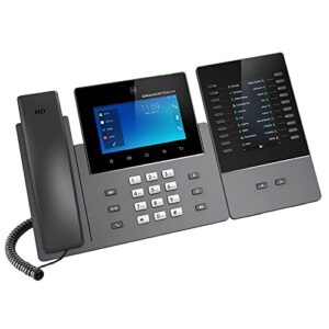 Grandstream Networks IP Video Phone, 5-Inch Color Touch Screen, 16 SIP Lines, 802.11n Wi-Fi, Dual-port Gigabit Ethernet (GXV3350)