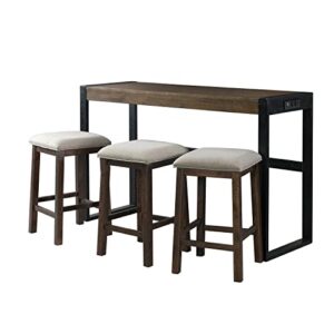 Picket House Furnishings Enrico Multipurpose Bar Table Set