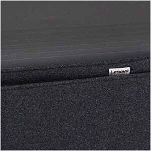 Lenovo Yoga Laptop Sleeve for 14-Inch Computer, Leather and Wool Felt, Magnetic Closure, Accessory Pocket, GX40X02932, Black