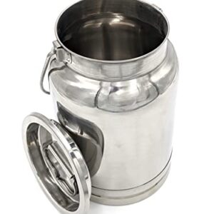 Stainless Steel Milk Can Totes (10 Quart)