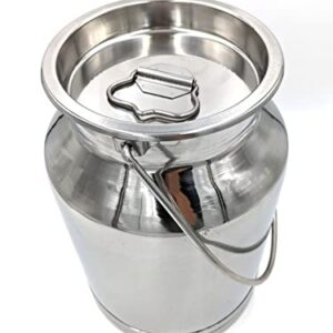 Stainless Steel Milk Can Totes (10 Quart)