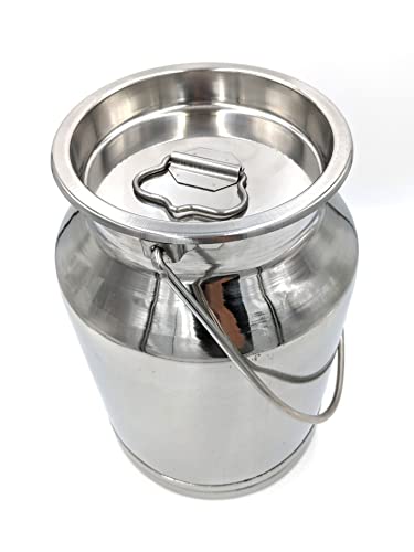 Stainless Steel Milk Can Totes (10 Quart)